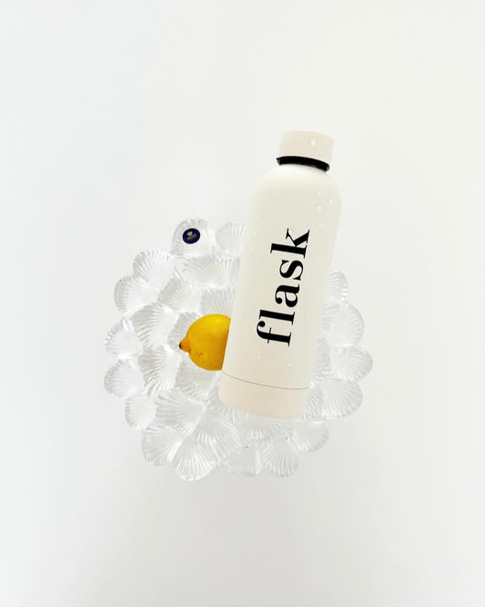 flask 500ml - hvid