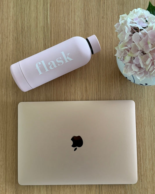 flask 500ml - lyserød
