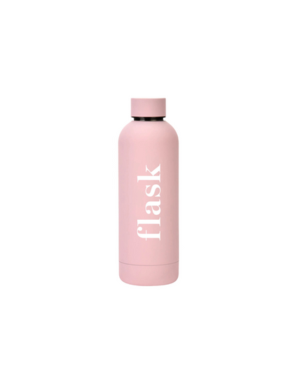 flask 500ml - lyserød