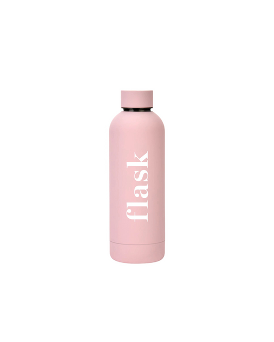flask 500ml - lyserød